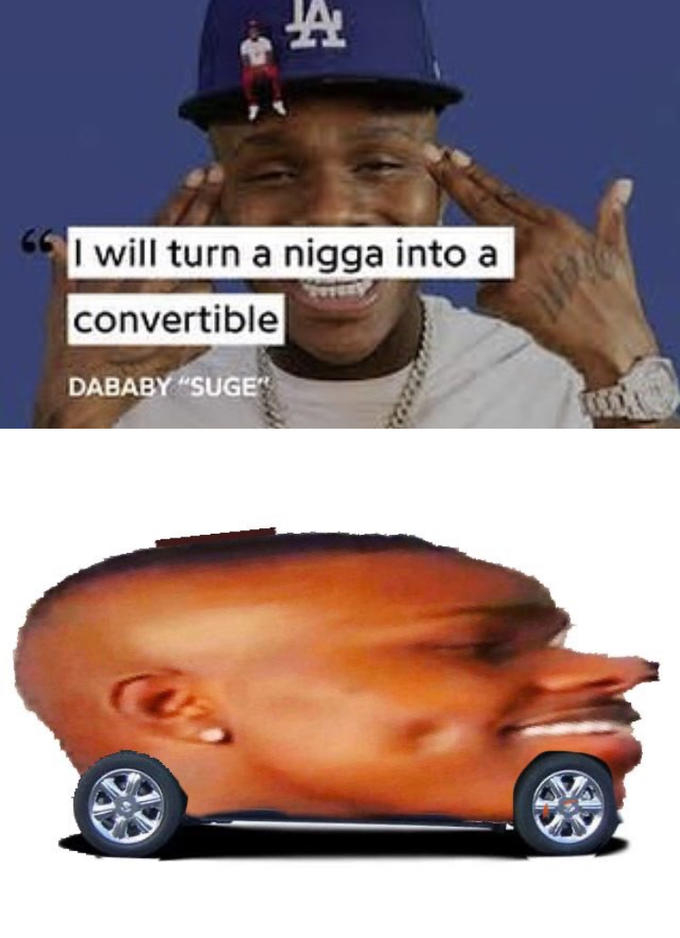 Dababy Meme Car 10